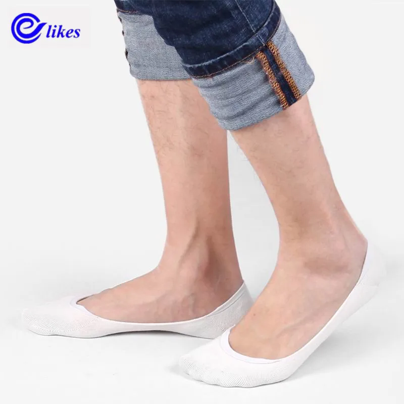 

3Pairs Men cotton socks Super Invisible Ankle Socks Men Summer Casual Loafer Moccasins No Show Socks Male Boat Socks man sox