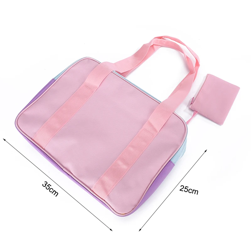 Lovely Girls Travel Large Capacity Canvas Baggage Luggage Organizer Shoulder Handbags Totes For Teenager Girl Schoolbags