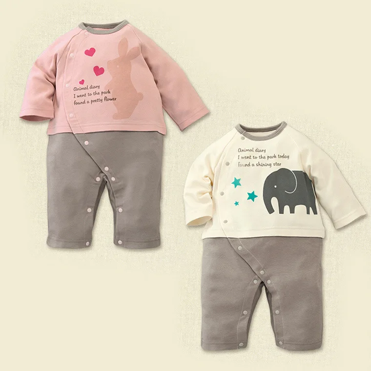 Newborn Baby Clothes Elephant Giraffe Spring Autumn Newborn Baby