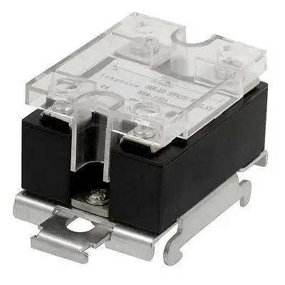

High quality  DC 3-32V Input AC 24-480V Output 60A DIN Rail Mount Solid State Relay SSR-60D