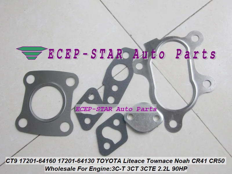TURBO CT9 17201-64160 17201 64160 17201-64130 For TOYOTA Liteace Townace Town Noah CR41 CR50 3C-T 3CT 3CTE 2.2L