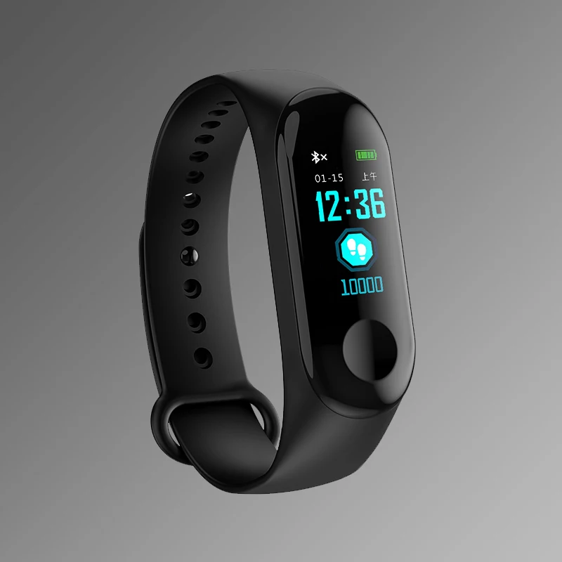 Спортивный Браслет, умные часы для мужчин и женщин, умные часы для Android IOS, фитнес-трекер, электроника, умные часы, смарт-часы, водонепроницаемые - Цвет: black