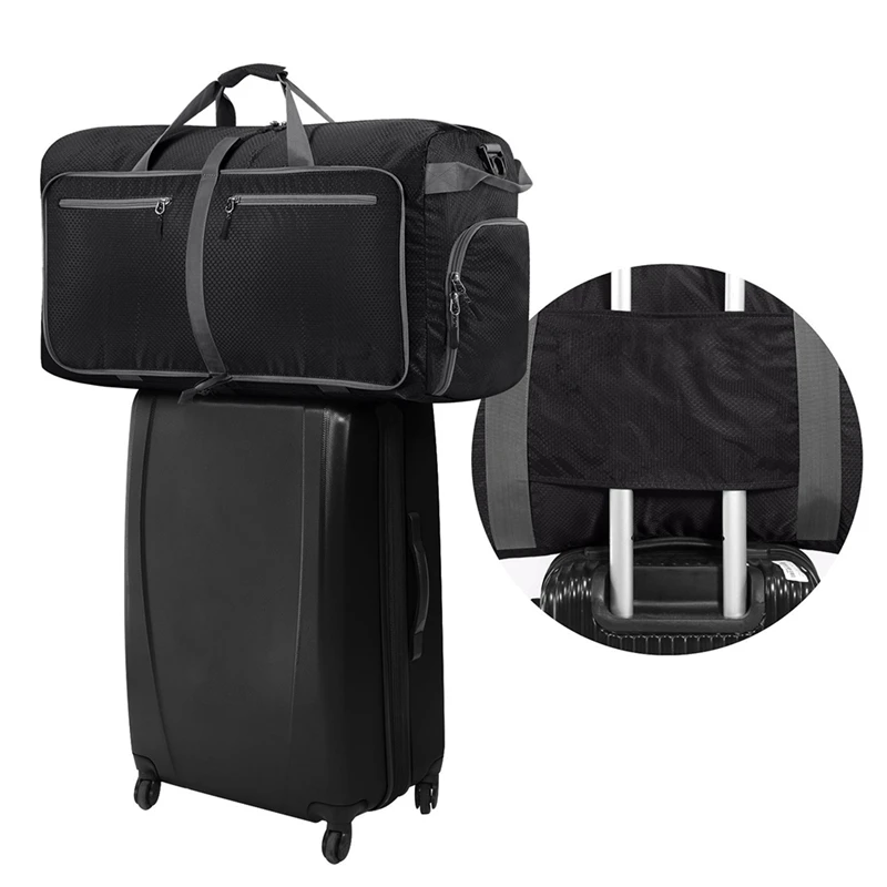 Dimensioni Borsa Le Da I Uomini 80l Viaggio Bagagli Resistente Duffle Sportiva In Gli All'acqua Palestra E Grandi Di Pieghevole Per Donne Sport Nylon 4q8pYgW