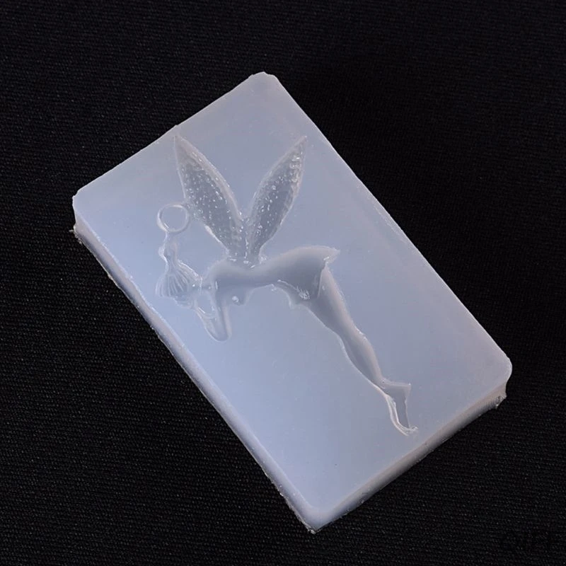 

Mini 3D Elf Fairy Shape Epoxy Resin UV Glue Crafts Silicone Mold Creative DIY Art Pendant Brooch Jewelry Tool Manual Accessory