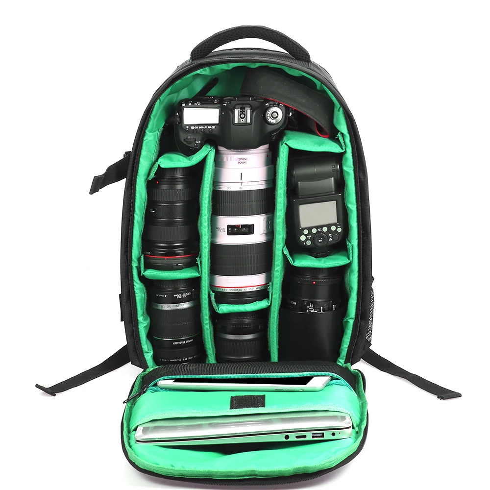 Горячая сумка для камеры наружная износостойкая dslr сумка видео рюкзак водостойкий Многофункциональный дышащий фотография