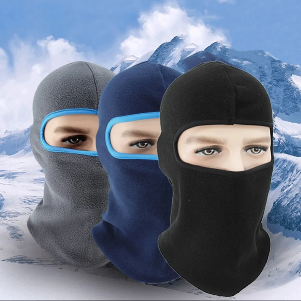 

2018 Balaclava Winter Full Face Mask Windproof Ski Motorcycle Cycling Polar Fleece Neck Scarf Dustproof Outdoor Sports Unisex