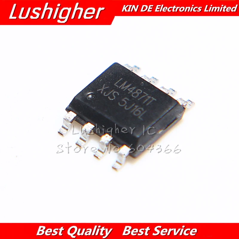 Аудио усилитель мощности LM4871T LM4871 LM4871MX SOP-8 10 шт. | Электронные компоненты и