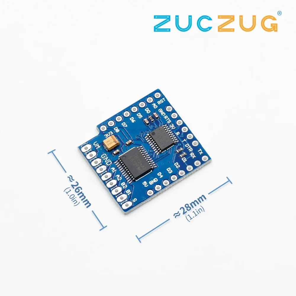 

1Set Motor Shield For WeMos D1 Mini TB6612FNG I2C Dual Motor Driver Shield Driving Module With Serial Pot