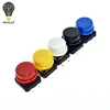 WAVGAT 12X12MM grand module de clé grand module de bouton module de commutateur tactile avec chapeau sortie de haut niveau pour Kit de bricolage usb arduino ► Photo 1/6