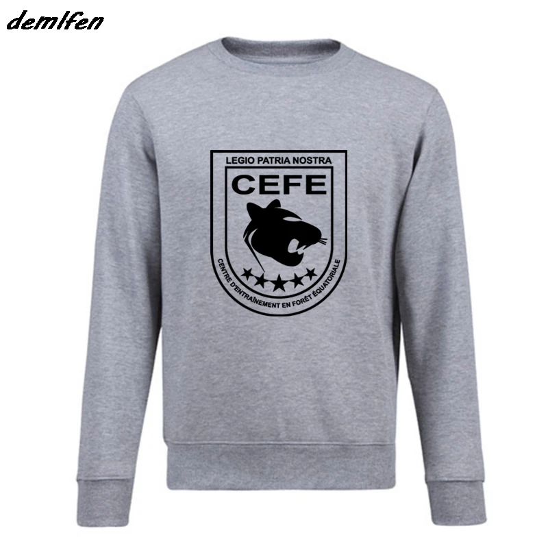 Spring autumn Fashion Men Fleece hoodies France French Army 3 Rei Legion Etrangere CEFE Jungle Warfare Trainings Sweatshirt Coat | Мужская