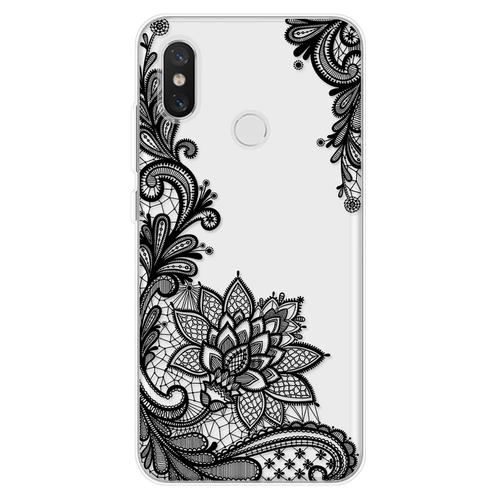 Кружевные цветы Капа для спортивной камеры Xiao mi Red Note 8 Pro 8T 7 6 5 K20 8A 7A 6A 4A S2 обратите