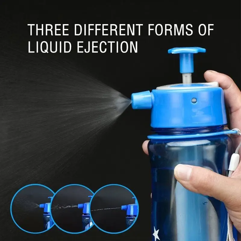 Spray Water Bottle - 700ml, with 3 Modes 3