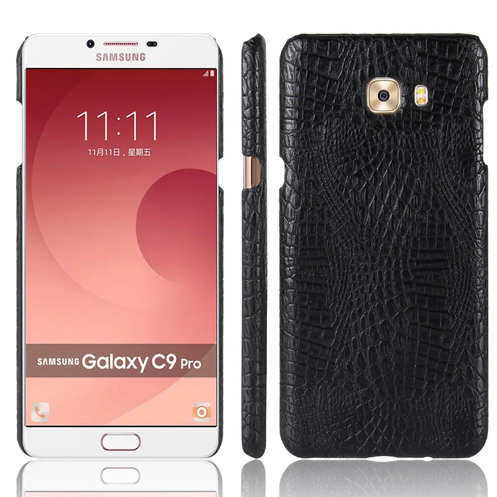 

Case for Samsung Galaxy C9 Pro C9000 Luxury Crocodile Skin Protective Back Cover Phone Cases for Samsung Galaxy C9 Pro cases