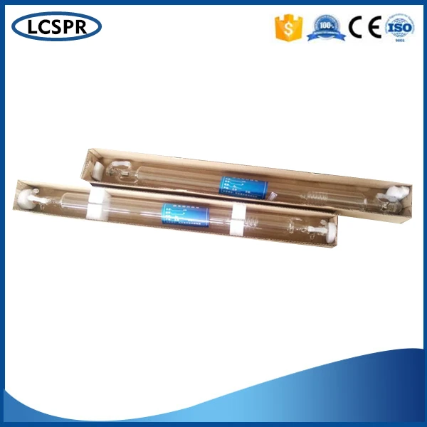 CO2 50 Вт лазерная трубка или лампа с 800 мм длиной и 50 мм диаметром горячая распродажа