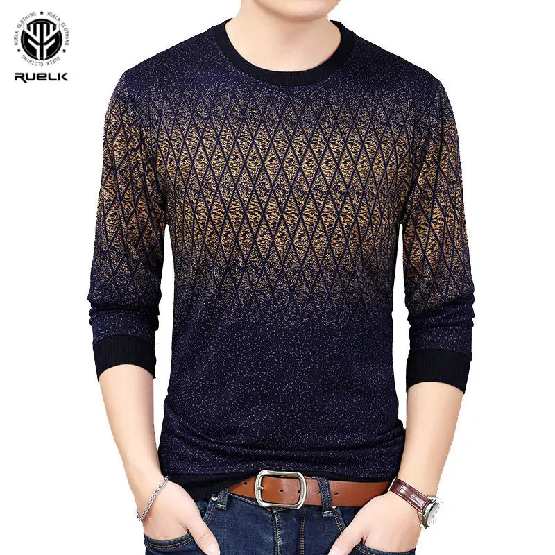 

M-3XL Winter Henley Neck Sweater Men Cashmere Pullover Christmas Sweater Mens Knitted Sweaters Pull Homme Jersey Hombre 2019