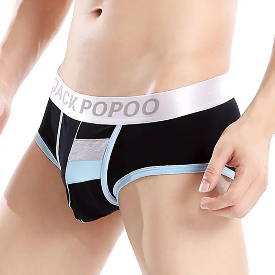 New Mens Elastic Underwear Men Boxer Shorts Bulge Pouch Soft Underpants