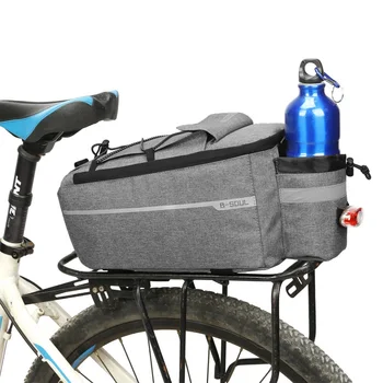 

Bicycle Bag Insulated Trunk Cooler Pack Cycling Bicycle Rear Rack Storage Luggage Pouch Reflective MTB Bike Pannier Shoulder