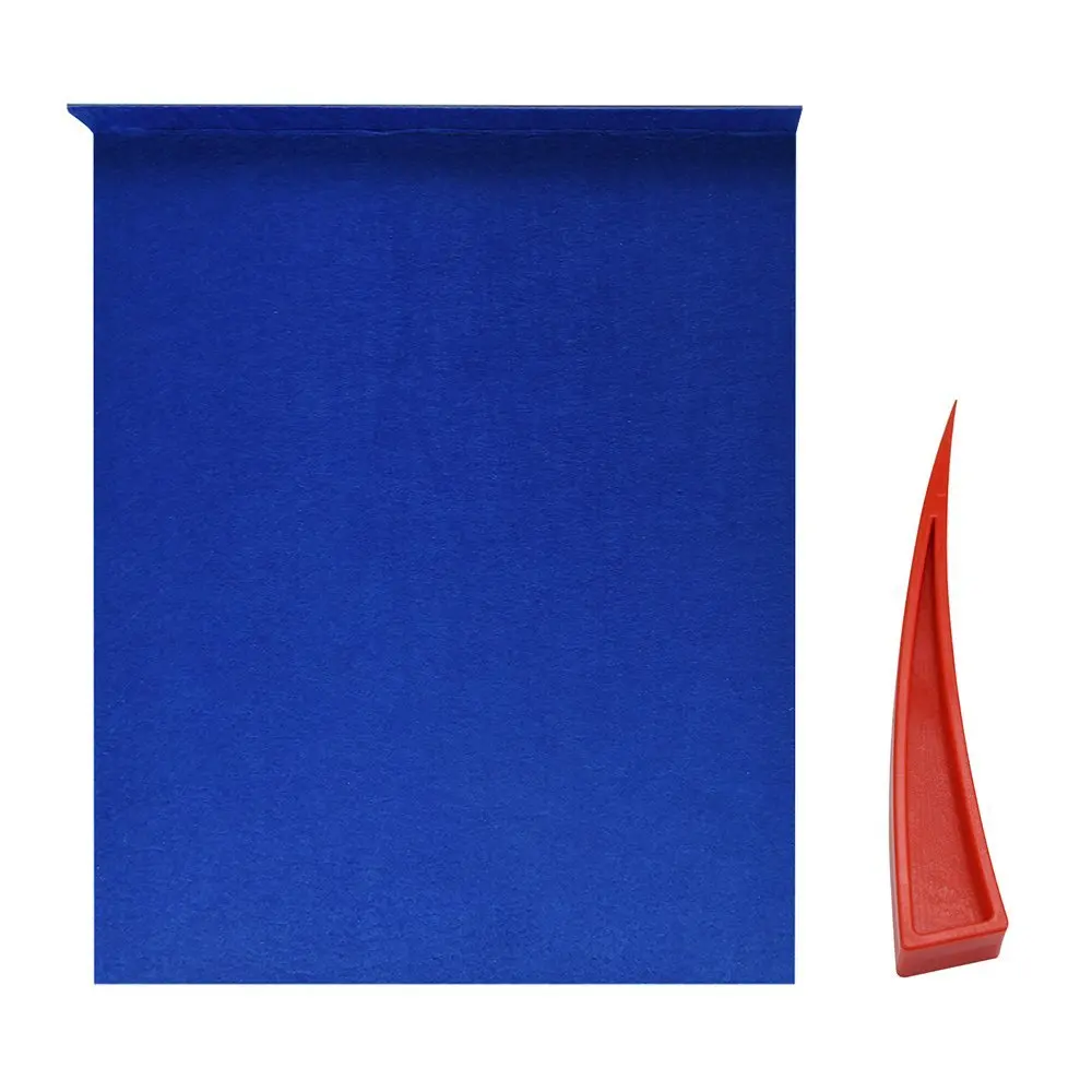 

FURUIX Dent Removal Tools Window Guard Protect With Felt Window Curve Wedge For Car Repair Paintless Dent Repair Tools