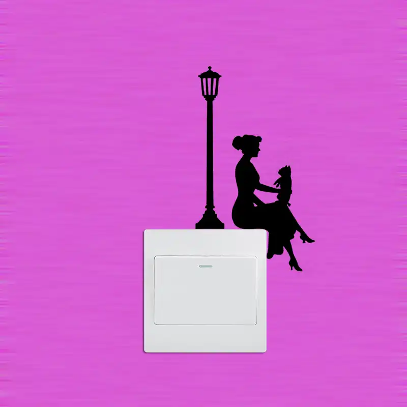 Detail Feedback Questions About Woman Silhouette Wall Sticker For