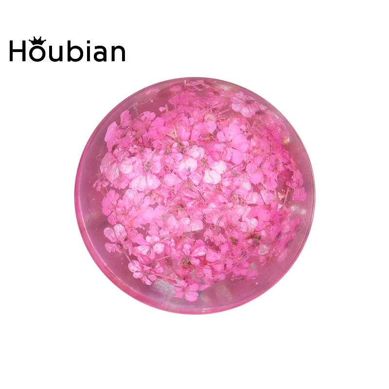 Houbian время камни патч Jewelry Творческий смолы сухих цветов подвеска Цепочки и ожерелья патч