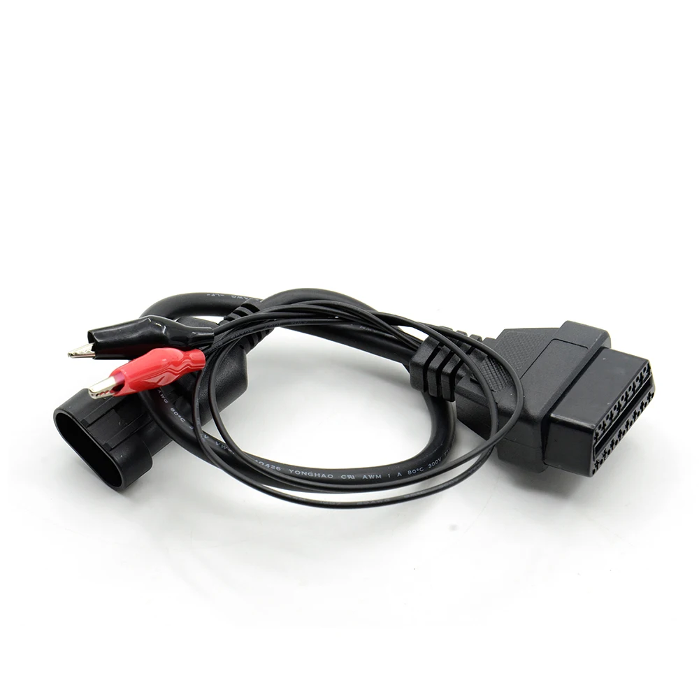 Для Fiat 3PIN OBD1 к OBD2 для FIAT 3PIN к 16PIN диагностический инструмент кабель для Fiat 3PIN к OBD/OBD2 автомобильный кабель