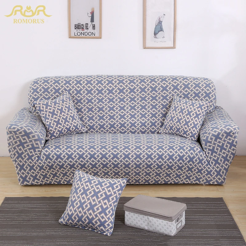 ROMORUS Elastic Sofa Cover Tight Wrap All inclusive Slip resistant