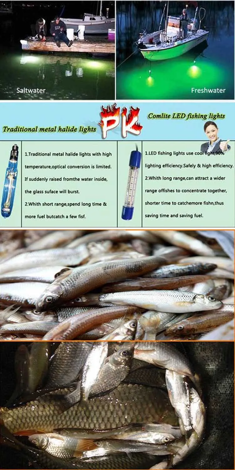 LED fishing lures