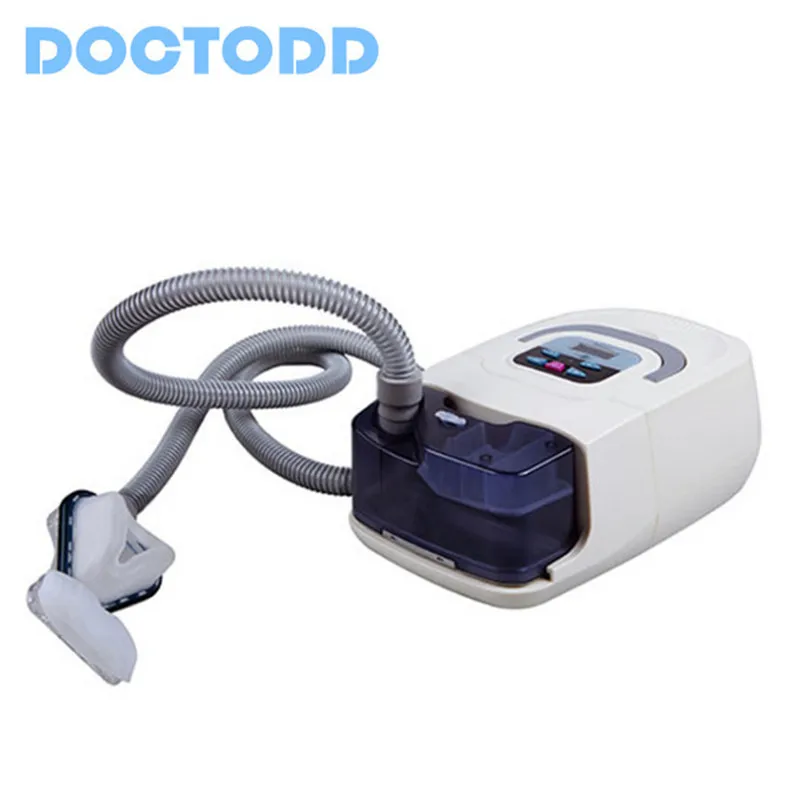 

CE FDA Medical Portable CPAP Machine Respirator for Sleep Apnea OSAHS OSAS Snoring People COPD With Free Mask Headgear Tube Bag