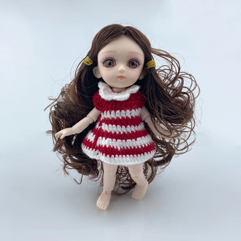 1/12 bjd Doll Toy Original Girls Princess Dolls 14 Joint Bjd Doll Toy Lovely Kids Christmas Gift Baby Toys for Girls Gold Brown 1/12 bjd Doll Toy Original Girls Princess Dolls 14 Joint Bjd Doll Toy Lovely Kids Christmas Gift Baby Toys for Girls Gold Brown