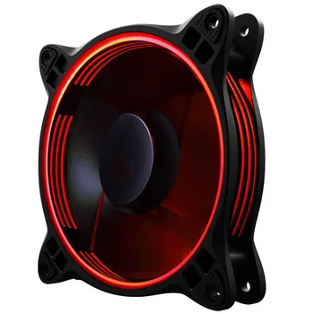 

JONSBO RGB 120mm PC Cooling Fan Multi-ring Glow (FR-301) PWM Temperature Control 3PIN + Big4D Power Supply Motherboard AURA SYNC