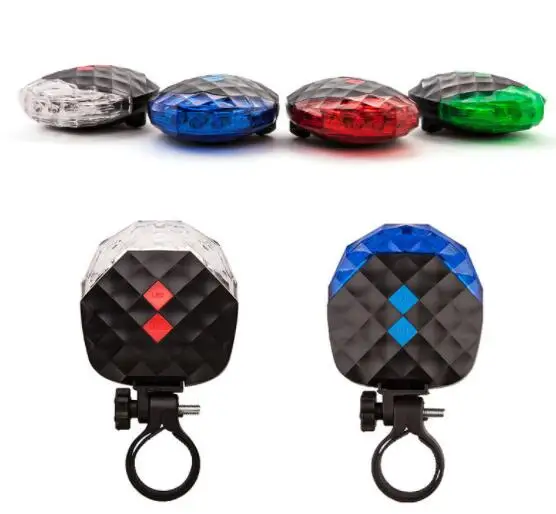 

5 LED+ 2 Laser Bicycle LED Tail Light Safety Warning Light 7 Modes Night Mountain Bike Rear Lamp Bicycle Light Accessories