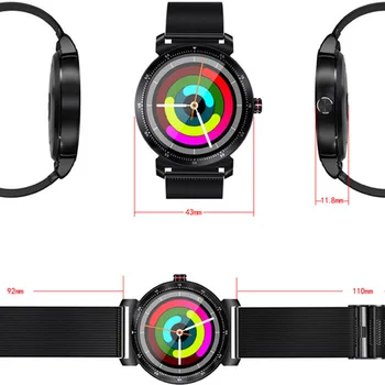 

Smart Bracelet 64MB+128MB MTK2502C Real Time Heart Rate Tracker Smartband IP67 Waterproof Steps Counter 300mAh Smart Wristband