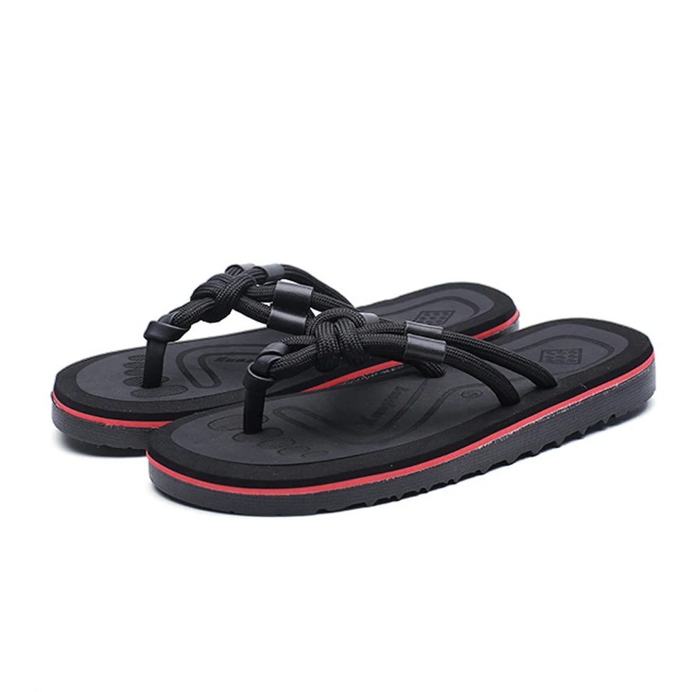 

New Summer Fashion Male Flatm Shoes Men Sandals Korean Style Casual Beach Flip Flops Male Slippers Ourdoor Cool Shoe