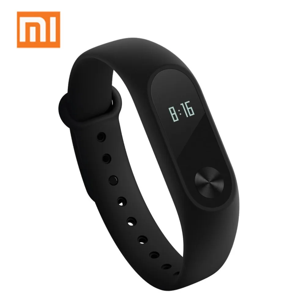 Глобальная Оригинальная версия Xiaomi mi Band 2 mi band mi Band2 умный Браслет-повязка Stride метр монитор фитнес Stride метр