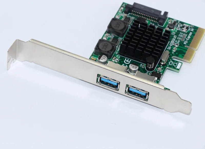 2 Порты USB 3,1 PCI Express Card для суперскоростного 3,1 10 Гбит/с Райзер адаптер PCIE PCI-E 3,0X4 ASMedia ASM3142 Чипсет для настольного компьютера