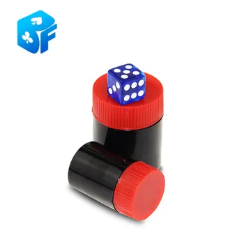 

Free shipping 2pcs American clairvoyant thousand mile dice double barrel magic tricks magic props