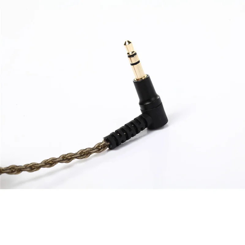 Обновленный Hi Fi кабель MMCX для наушников Shure SE215 SE535 SE846 SE425 ue900 4 жильный плетеный