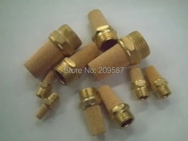 

25 шт, 1/8 ", резьба, Спеченная бронза, пневматическая лампа