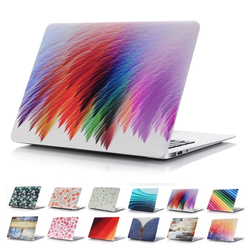 2016 Notebook Cover Rainbow Case For Apple Macbook Air 13 Case Air 11 Pro 13 Retina 12 13 15 Laptop Bag For Mac Book Pro 13 Case