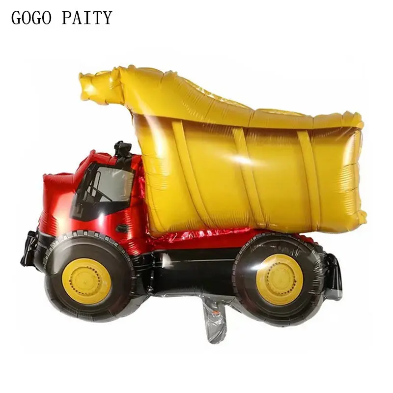 

GOGO PAITY New engineering car shape aluminum balloon balloon transportation decoration balloon wholesale
