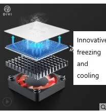 Мобильный телефонный радиатор холодный зажим охлаждающий артефакт охлаждающий корпус полупроводник портативный 3 секунды охлаждение спуск 28 градусов