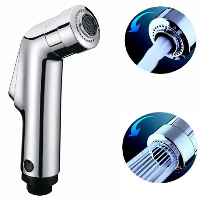 

2 function Toilet Hand Held Bidet Shattaf Diaper Sprayer Shower02-060a