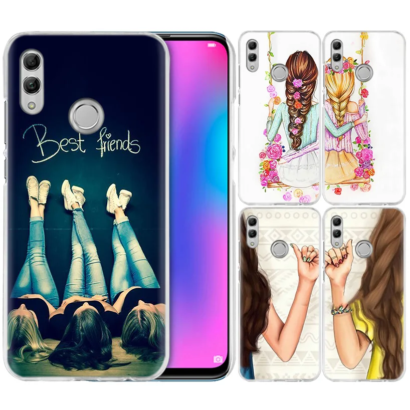

Together Best Friends Case for Huawei Honor 8X Y9 9 10 Lite Play 7C 8C 8S 8A 7S 7A Pro V20 20i Y6 Y7 Y5 2019 Hard PC Phone Cover