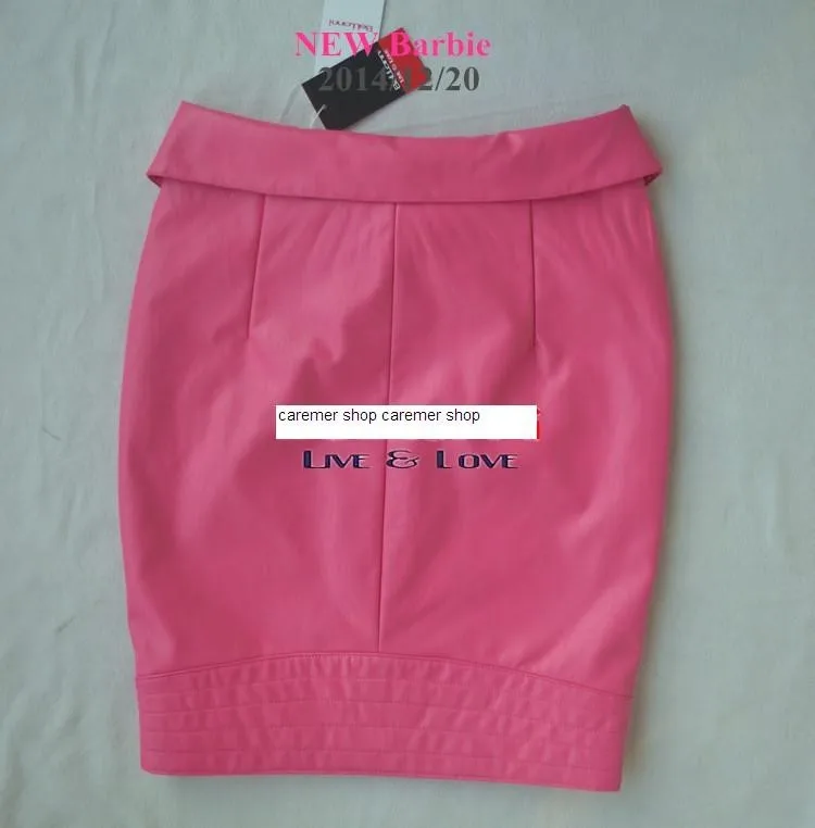 Spring Autumn Fashion Sexy Women Bodycon Skirt Top Quality PU Leather Mini Short Skirt Pink black white classical style