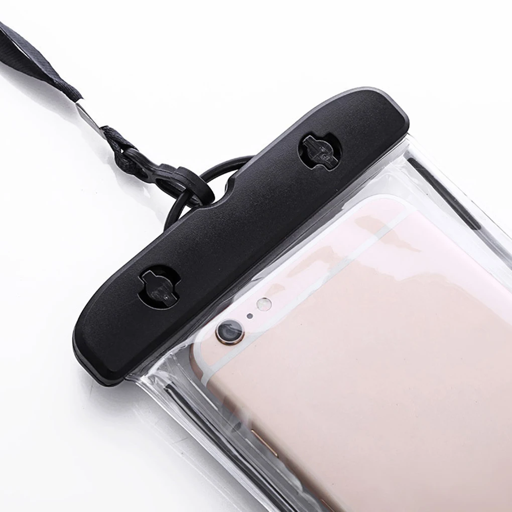Водонепроницаемый подводный чехол для телефона с ремешком для плавания, фосфоресцирующий чехол из ПВХ, сухой Чехол для смартфонов