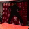 P10 2.5MX3M PC/ DMX Controller LED Vision Curtain Stage Flexible Screen DJ Background LED Video Curtain  ► Photo 2/6