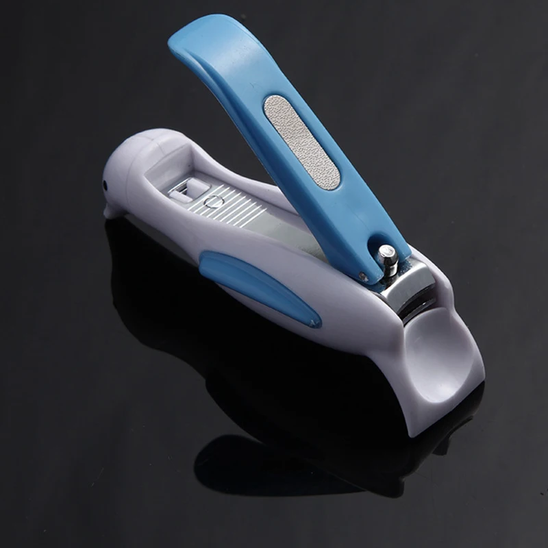 1 PC Safety Nail Scissors Stainless Steel Cuticle Nipper Cortador De