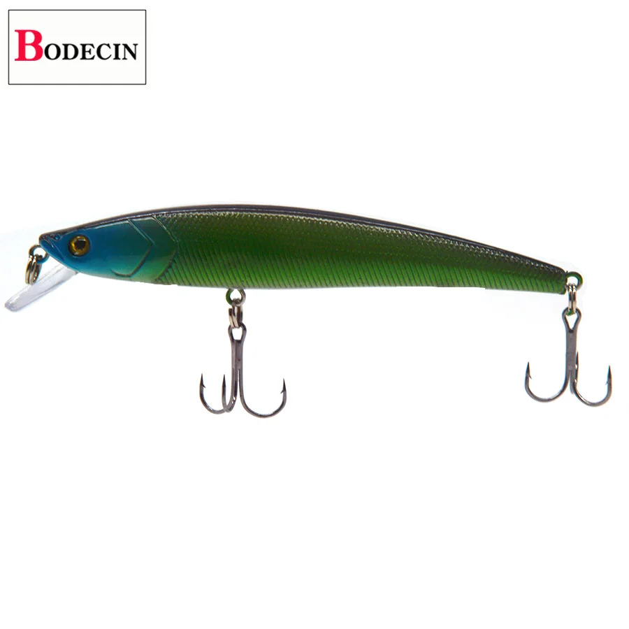 6PCS Hard Aritificial Fishing Lure Minnow 3D Fish Eyes Jerkbait Wobblers For Pike Trolling Fishing Tackle Fake Laser Lures Bass (20)