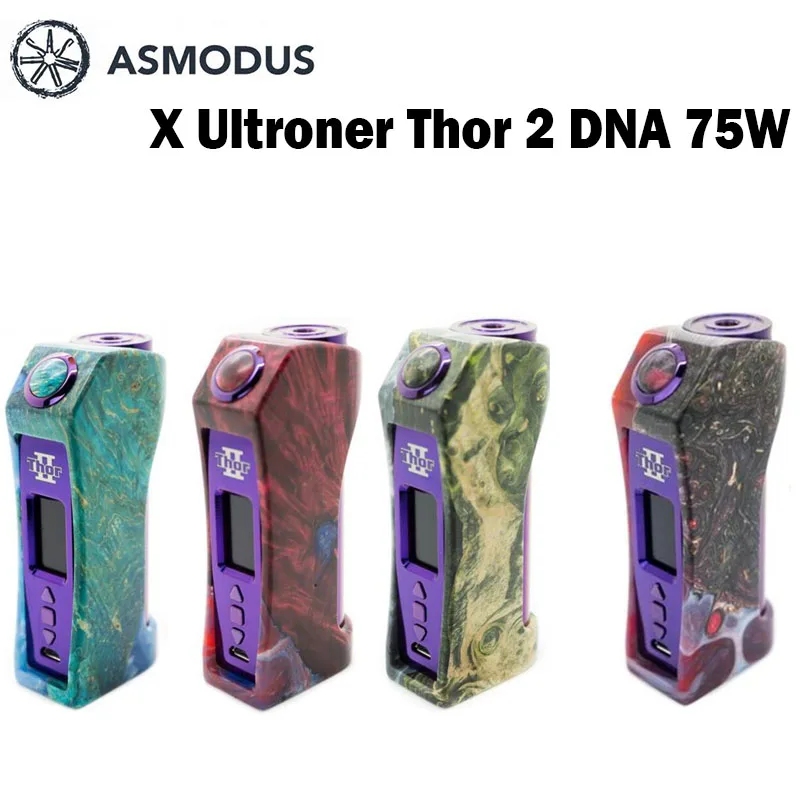 AsMODus x Ultroner Thor 2 DNA 75W Стабилизированный деревянный бокс|Аксессуары| |