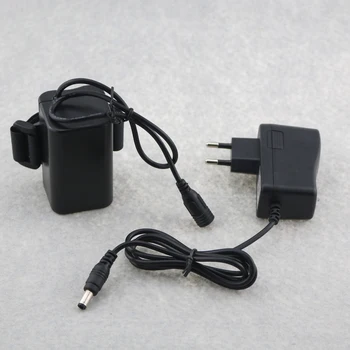 

8.4V Bike Light 4x 18650 6400mah Rechargeable Battery Pack Waterproof for SolarStorm X2 X3 T6 Bicycle Head Lamps + EU Charger